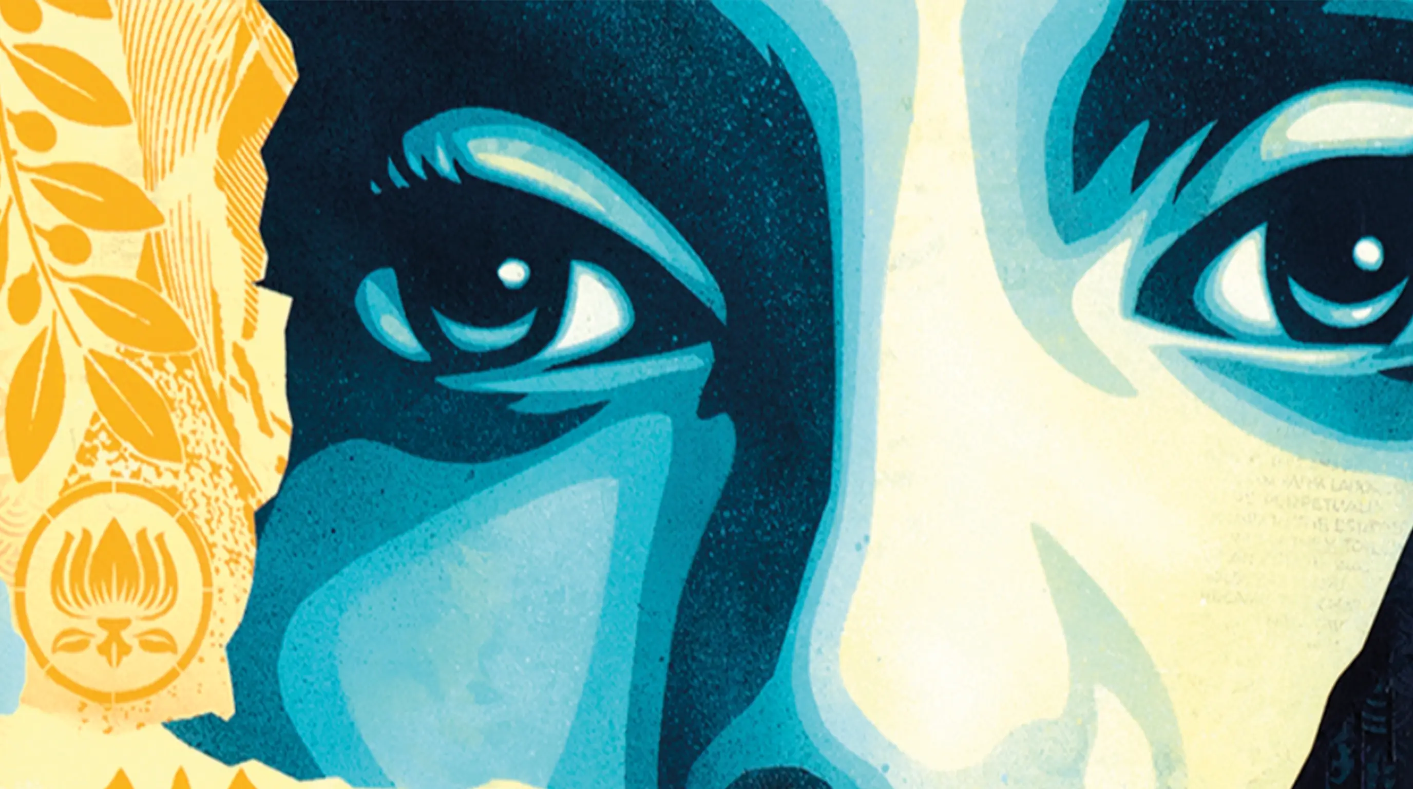 Shepard Fairey a Napoli: la propaganda del segno tra potere e pace