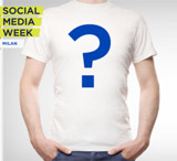 T-shirt per la Social Media Week Milan 2013